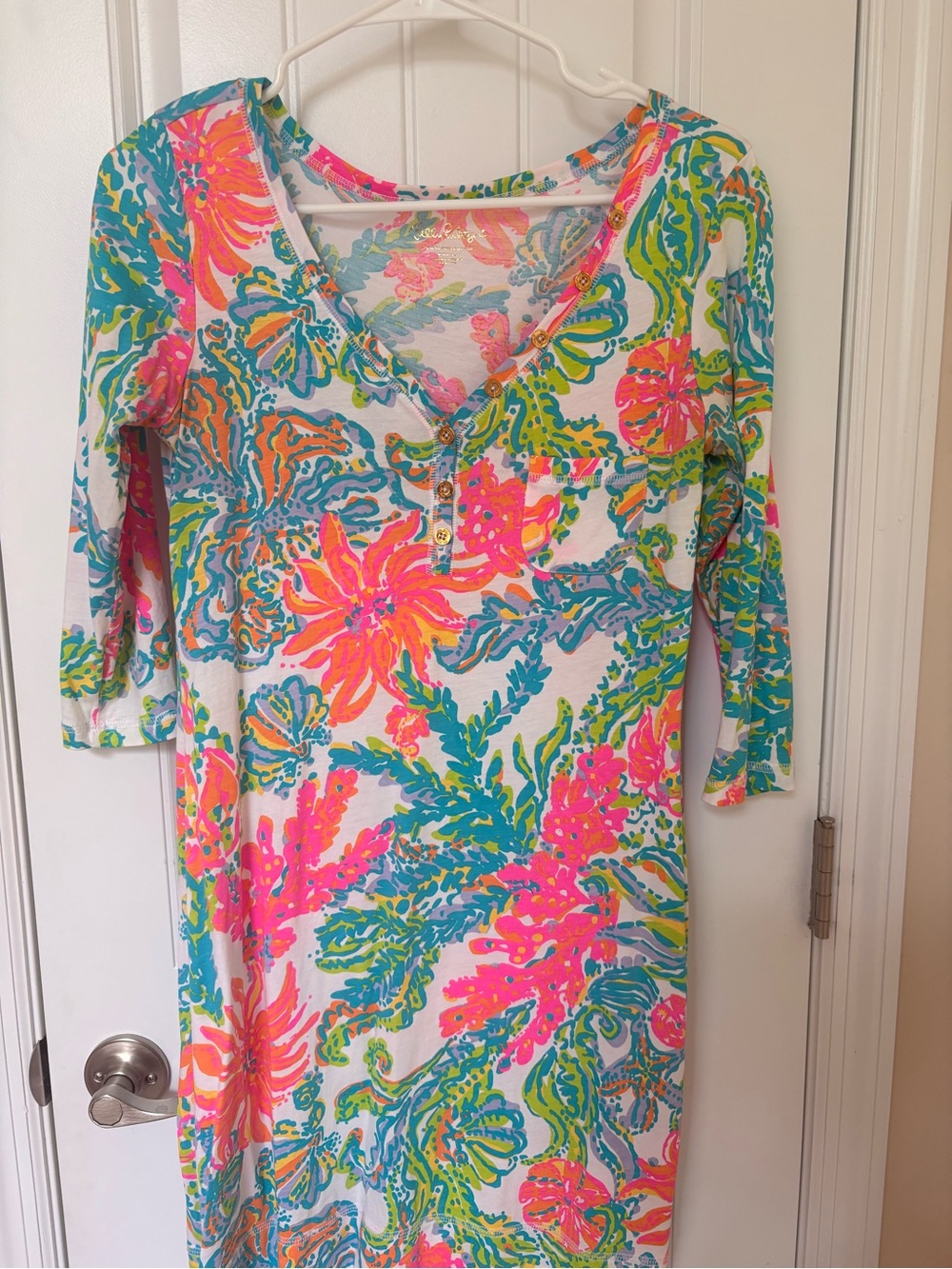 Lilly Pulitzer Palmetto T-shirt Dress in Casa Marina